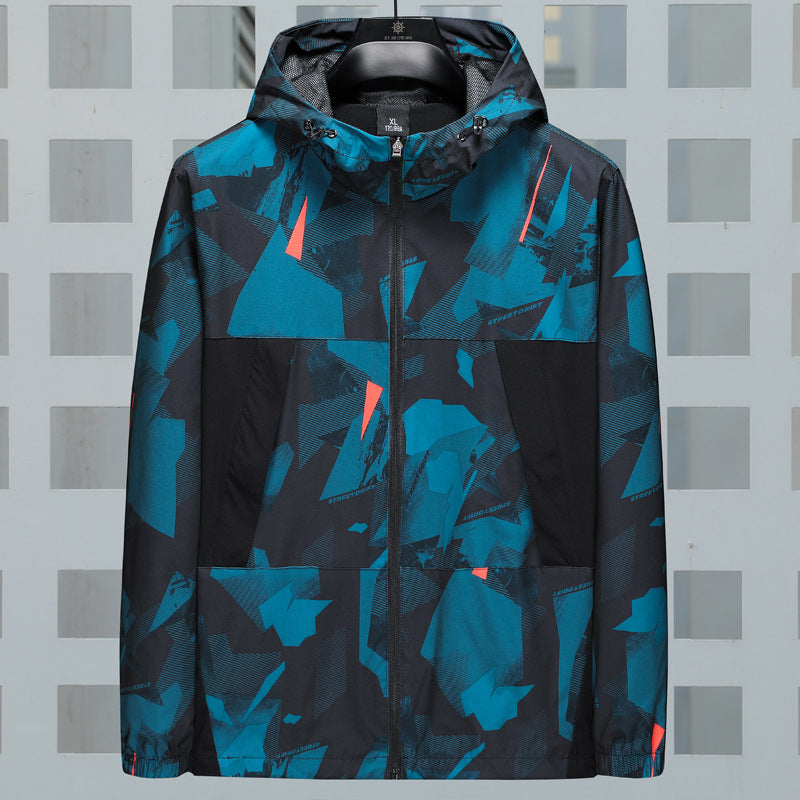 Discover the Ultimate in Style and Comfort with Our Loose Casual Camouflage Hooded Jacket